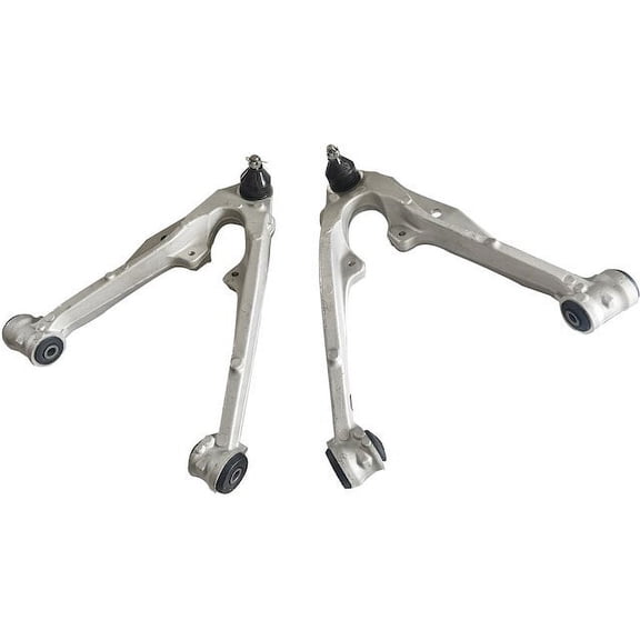 Front Lower Control Arm Kit - 2 Piece - Compatible with 2007 - 2014 Chevy Tahoe (Models with Aluminum Control Arms Only) 2008 2009 2010 2011 2012 2013