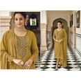 thumbnail image 4 of Ready to Wear Indian Pakistani Shalwar Kameez Suits Designer Trouser Pant Dress ( Yellow, XXL - 46 ), 4 of 5