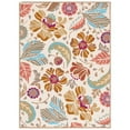 thumbnail image 4 of SAFAVIEH Four Seasons Blair Floral Runner Rug, Ivory/Grey, 2'3" x 6', 4 of 10