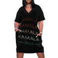 thumbnail image 1 of Kamala Harris-vestido holgado de estilo Vintage para mujer ropa de verano con bolsillos vestidos elegantes para fiesta de graduación, 1 of 6