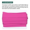 thumbnail image 3 of Uxcell 1Pcs Single Fold Bias Tape Cotton for Sewing 3/4 inch x 10 Yards Rose Red, 3 of 7