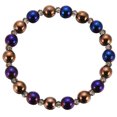 thumbnail image 1 of Accesorio de pulsera de hematita magnética de dos colores para mujer a la moda, 1 of 1