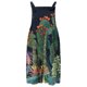 thumbnail image 5 of Moda mujer estilo étnico estampado hombro frío tirantes bolsillos Cami pantalones mono Pompotops qyievc2085, 5 of 6