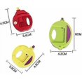 thumbnail image 3 of Tech-p Creative Life Food Storage Fruit Pattern Bag Clips Round Sealer 24 Pack-(8 Large+8 Medium+8 Small) Banmo, 3 of 5