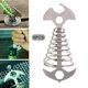 thumbnail image 5 of 5x Estacas shamjiam tensor de cuerda anclaje espina de pescado inoxidable, 5 of 9