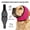 Rose red, variant on ZHPKMNBGF Noise Cancelling Ear Wrap, Dog Ear Muffs Noise Protection Firework Thunder Vacuum, Adjustable Dog Ear Protection Wrap for Dog Bathing Grooming Thunder Storm
