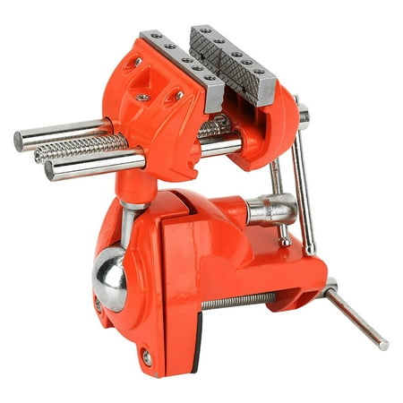 

Mini Table Vice 360degree Rotating Adjustable Wide 70mm Jaw Vice Multifunctional Portable Anti-Slip High-Strength Aluminum Table Clamp for Woodworking Welding Workbench