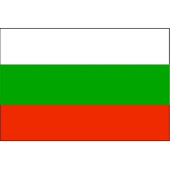 Annin Flagmakers 190910 2 ft. X 3 ft. Nyl-Glo Bulgaria Flag
