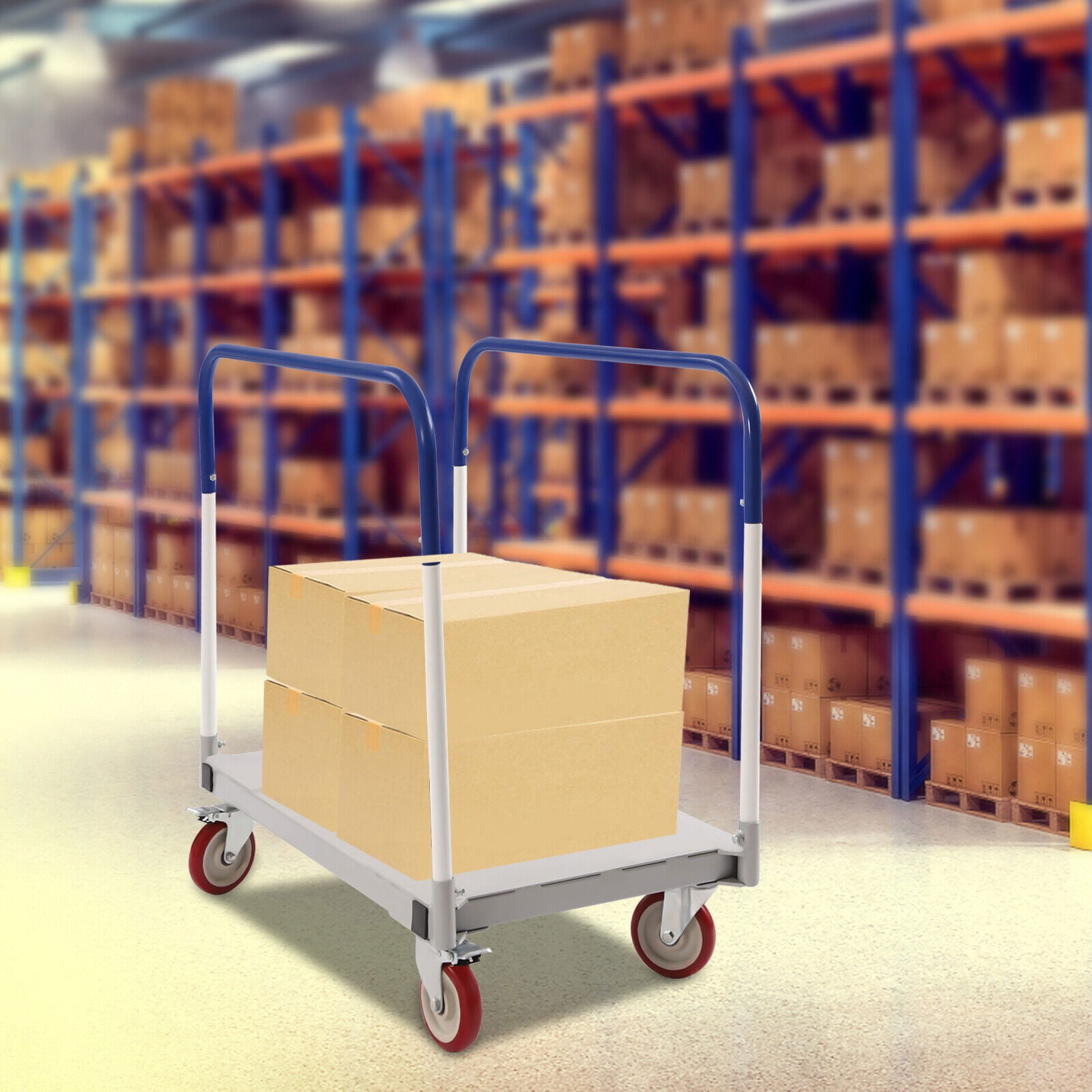 Professional Panel Cart Dolly with 5inch Caster,1500 lbs,Low Noise