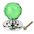 thumbnail image 2 of Tirador de gabinete Jadeshay Perilla de cristal forma de diamante 30 mm, 2 of 8