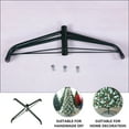 thumbnail image 4 of CIMAXIC christmas 2Pcs Christmas Tree Stands Metal Xmas Tree Support Racks Christmas Tree Brackets,15.75"X15.75"X4.96", 4 of 4