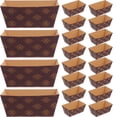 thumbnail image 1 of Shisuyan Bakeable Paper Loaf Pans Paper Loaf Pan Multi 50pcs 3.93X2.04X1.57in, 1 of 9