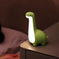 thumbnail image 3 of Dinosaur Night Light for Children - Cute Bedside Lamp with Eye Protection, USB Charging, Ideal Room Decor Yellow, 3 of 6