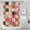 Pioneer Flower Floral Print Pattern, variant on Pioneer Flower Floral Print Pattern Modern Waterproof Shower Curtain Set with 12 Hooks, Washable Decorative Bathroom Shower Curtain