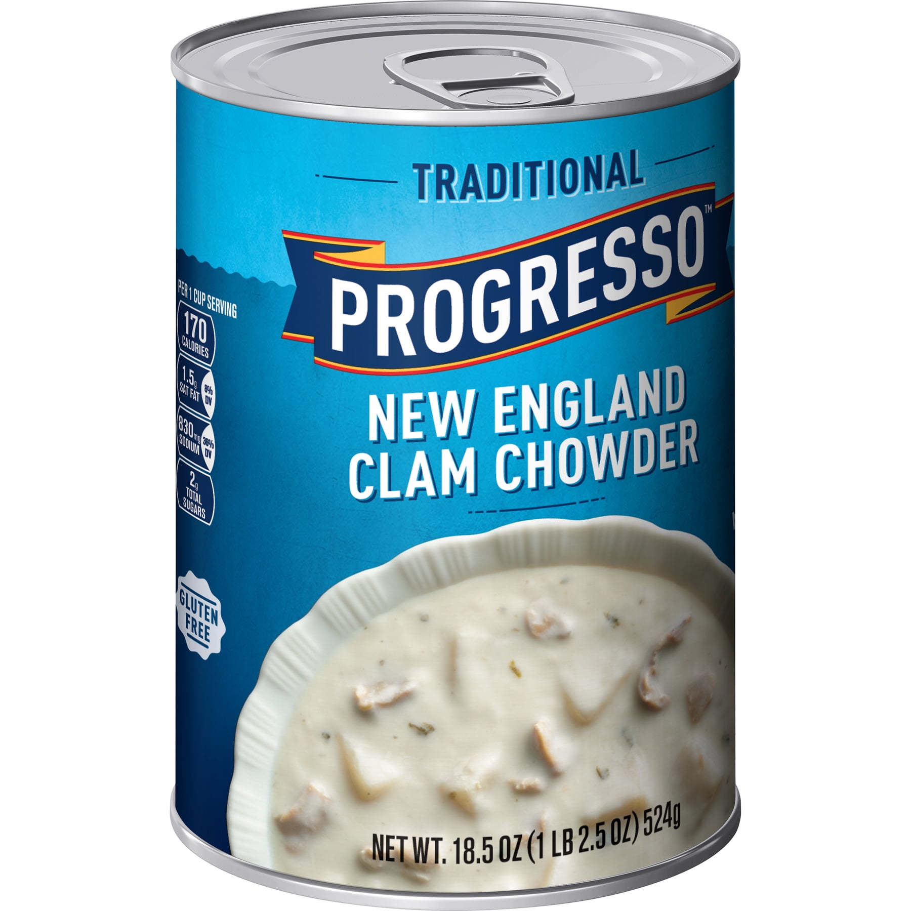 Progresso New England Clam Chowder Nutrition Information | Blog Dandk