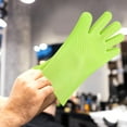 thumbnail image 6 of HOMEMAXS Bbq Glove Oven Mitts Curling Iron Glove Grill Gloves Silicone Gloves For Cooking Hair Styling, 6 of 8
