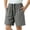Grey, variant on 1 Pack Athletic Basketball Boys Shorts - Black Quick Dry Kids Youth Teen Shorts with Pockets for Soccer Running