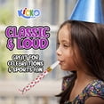 thumbnail image 5 of Kicko Party Blow-Outs - 144 Pack - 11 inches Assorted Musical Blow Out Noisemakers - Party, 5 of 6