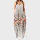 thumbnail image 2 of Maxi vestidos de mujer verano casual cuello en V sin mangas vacaciones playa bolsillos vestido largo Fridja hjkh6215, 2 of 5