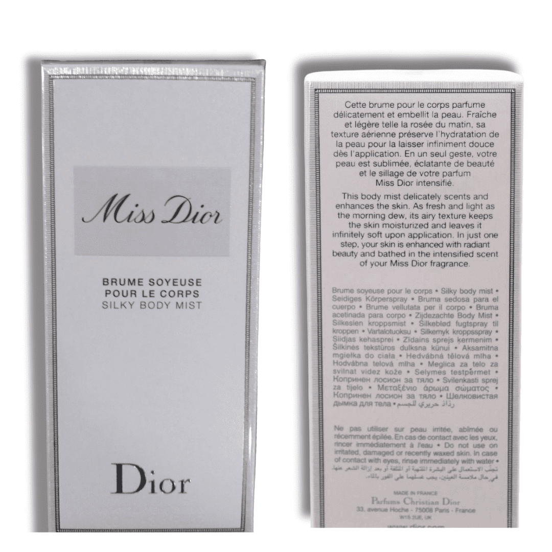 Christian Dior Miss Dior Silky Body Mist Spray - 100 ml / 3.4 oz
