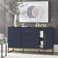 thumbnail image 3 of Ember Interiors Briar 47" Modern Dining Room Storage Sideboard, Indigo Blue, 3 of 8