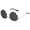 Gold frame gray piec, variant on Ywmsfl Elegant Shell Shape Frameless Sun Protective Sun Glasses for Women and Teens Weddings and Special Occasion Eyewears