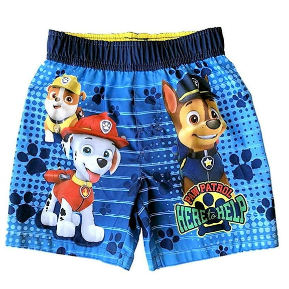 Nickelodeon Paw Patrol Swim Trunks Shorts Boy Size 5T