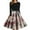 Light pink, variant on Christmas Dresses for Women Women's Fashion Round Neck Slim-Fit Christmas Print Long-Sleeved Dress for Christmas Party,Army Green,L