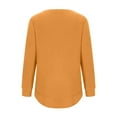 thumbnail image 4 of gakvbuo Sweatshirts for Women Crewneck Casual Long Sleeve Pullover Tops Blouse Shirts Fall Tunic Tops, 4 of 6