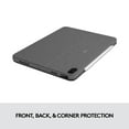 Logitech Combo Touch iPad Air (4th, 5th gen 2020, 2022) Keyboard Case