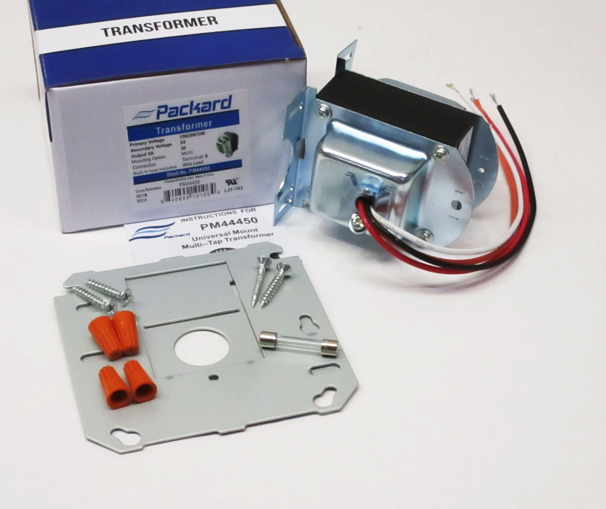 Packard Pm Transformer 1 8 240 V Pri 24 V Secondary 50 Va Walmart Com