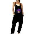thumbnail image 2 of Awdenio Women's Jumpsuits, Womens Plus Size Overalls Casual Loose Dungarees Romper Baggy Playsuit Carnival Jumpsuit, 2 of 5