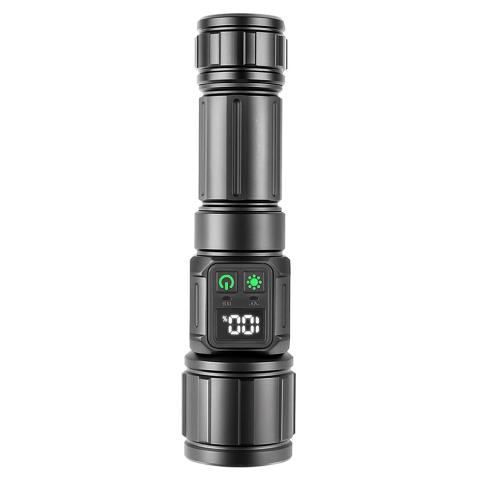 Goader Long-range Power Torch LED Flashlight Light Lantern USB Rechargeable Waterproof - for Outdoor