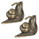 thumbnail image 2 of 2pcs Brass Craft Snail Desktop Decor Small Snail DIY Decors Craft DIY Pendants, 2 of 2