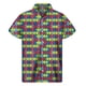 thumbnail image 4 of Camisa hawaiana con estampado 3D de rompecabezas de concienciación sobre el autismo, camisas hawaianas de verano para hombres y mujeres, blusas de manga corta con solapa y botones, 4 of 5