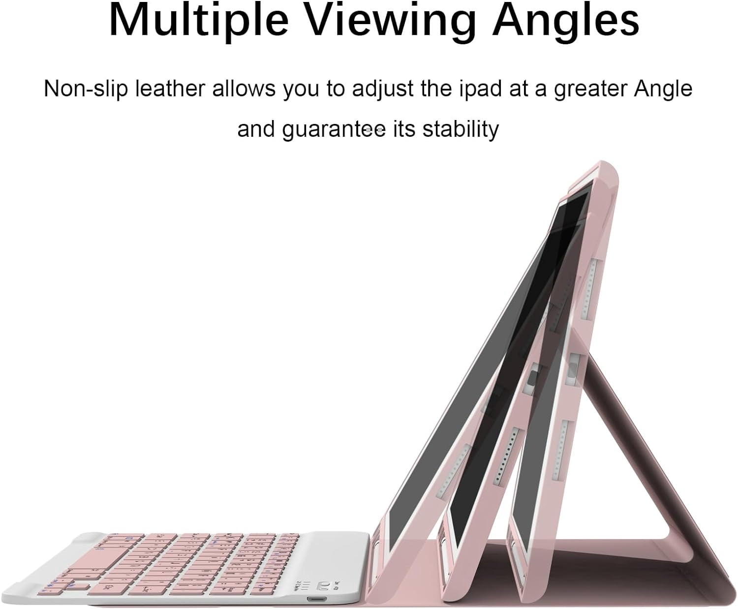 Keyboard Case for Air 11" M3/M2 (2025/2024), Air 5/Air 4 with Mouse and Pencil Holder