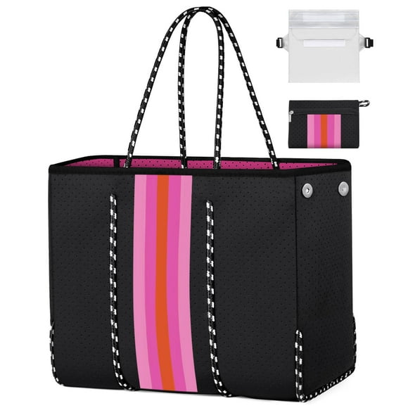 Bolso grande de neopreno IBFUN multipropósito para playa para mujer