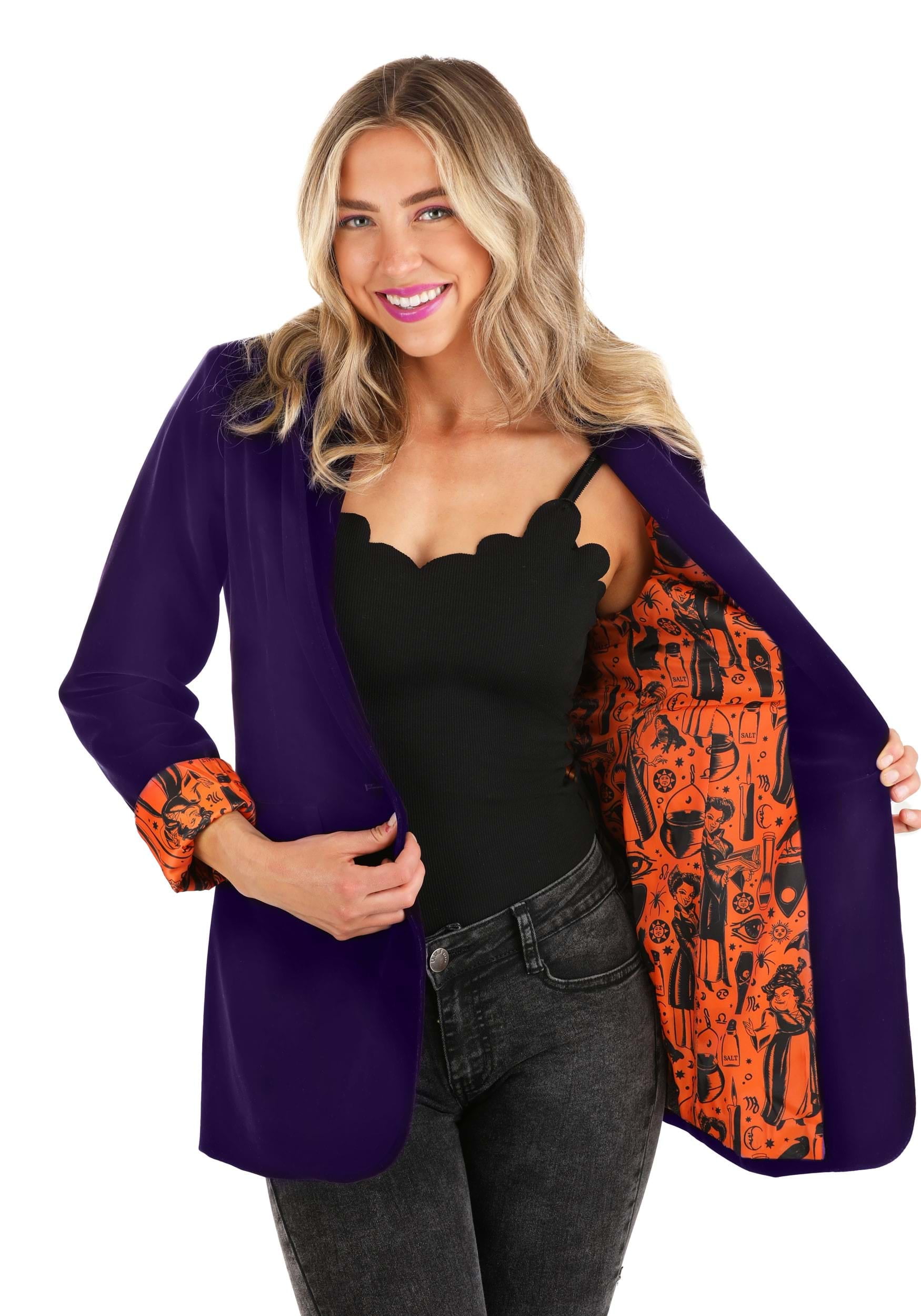 Hocus Pocus Women's Blazer - image 5