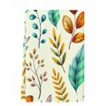 thumbnail image 2 of Spring Botanical Kitchen Towels Set of 1, Watercolor Leaves Floral Rustic Cream Absorbent Dish Towels for Kitchen, Microfiber Hand Towel, Quick Drying Tea Towel for Cleaning Decorative Dishcloths, 2 of 7