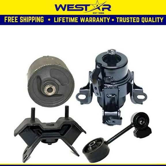 Fits 2000-2004 Toyota Avalon 3.0L Engine Motor & Trans Mount Set 4PCS : A4225, A4273, A4215, A6257