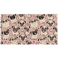 thumbnail image 2 of 2 Pcs Happy Pug Dog Hardcover 3 Ring Binder 1.5” Round Rings Binder Organizer Letter Size Paper Pockets School Office Supplies, 2 of 9