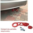 thumbnail image 4 of Flmtop Universal Aluminum Alloy Car Auto Rear Bumper Trailer Hook Towing Tools for JDM, 4 of 10