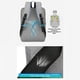 thumbnail image 5 of Business Bag Backpack Computer Bag Wear-proof Splodge Proof Adjustable Breathable Shoulder Strap Multi-layer Storage, 5 of 8