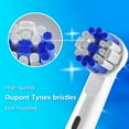 thumbnail image 3 of Cabezas de Cepillo BUKURII Paquete de 4 para Oral B Braun, 3 of 6