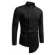 thumbnail image 1 of pstuiky Camisas casuales de manga larga para hombre, Camisa informal de manga larga con cuello alto y botones a la moda para hombre camisetas de hombre s, 1 of 8