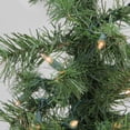 thumbnail image 2 of Northlight 3' Prelit Artificial Christmas Tree Medium Woodland Alpine - Clear Lights, 2 of 3