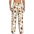 thumbnail image 3 of Vsdgher Baseball Sport Print Mens Pajama Pants Sleep & Lounge Pants, PJ Bottoms With elastic waistb and Pockets, 3 of 8