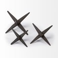 thumbnail image 2 of Set of Three Black Metal Star DÃ©cor Pieces, 2 of 5