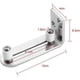 thumbnail image 2 of Adjustable Floor Guide Wall / Door Lower Guide For Sliding Wooden Door Stainless Steel, 2 of 5