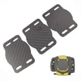 thumbnail image 3 of Black Bike Pedal Cleat Spacer High Hardness Leg Length Compensation Stiffness And Durability Cycling Performance, 3 of 7